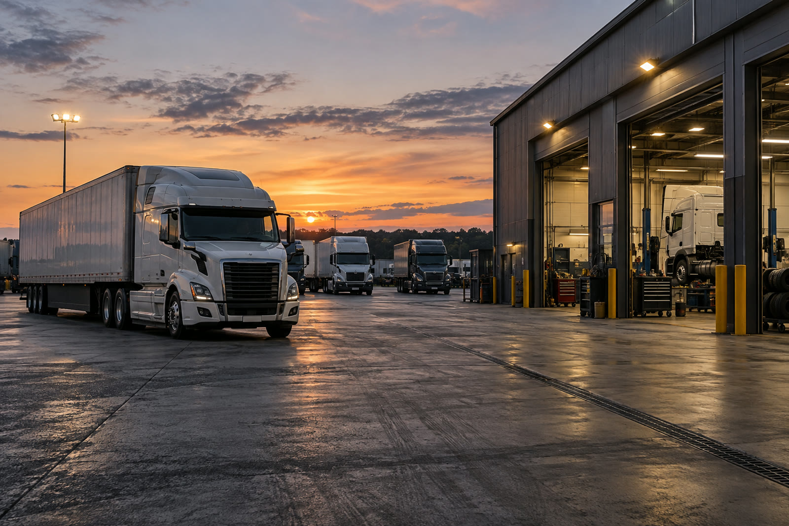 Logistics depot